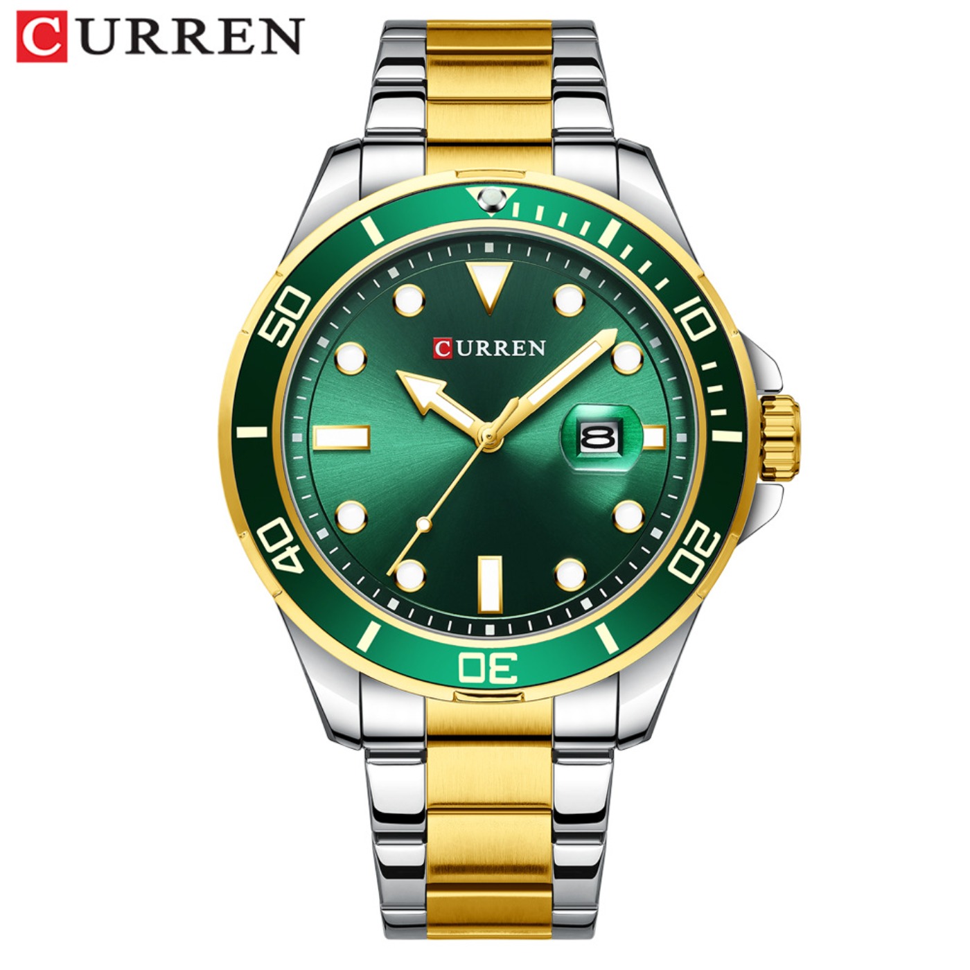 Luxury Quartz Watch Brands - Новые часы CURREN серии Green Water