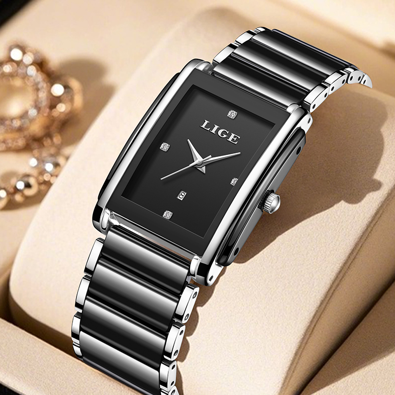 Luxury Watch Cartier - LIGE новые роскошные женские часы, элегантные
