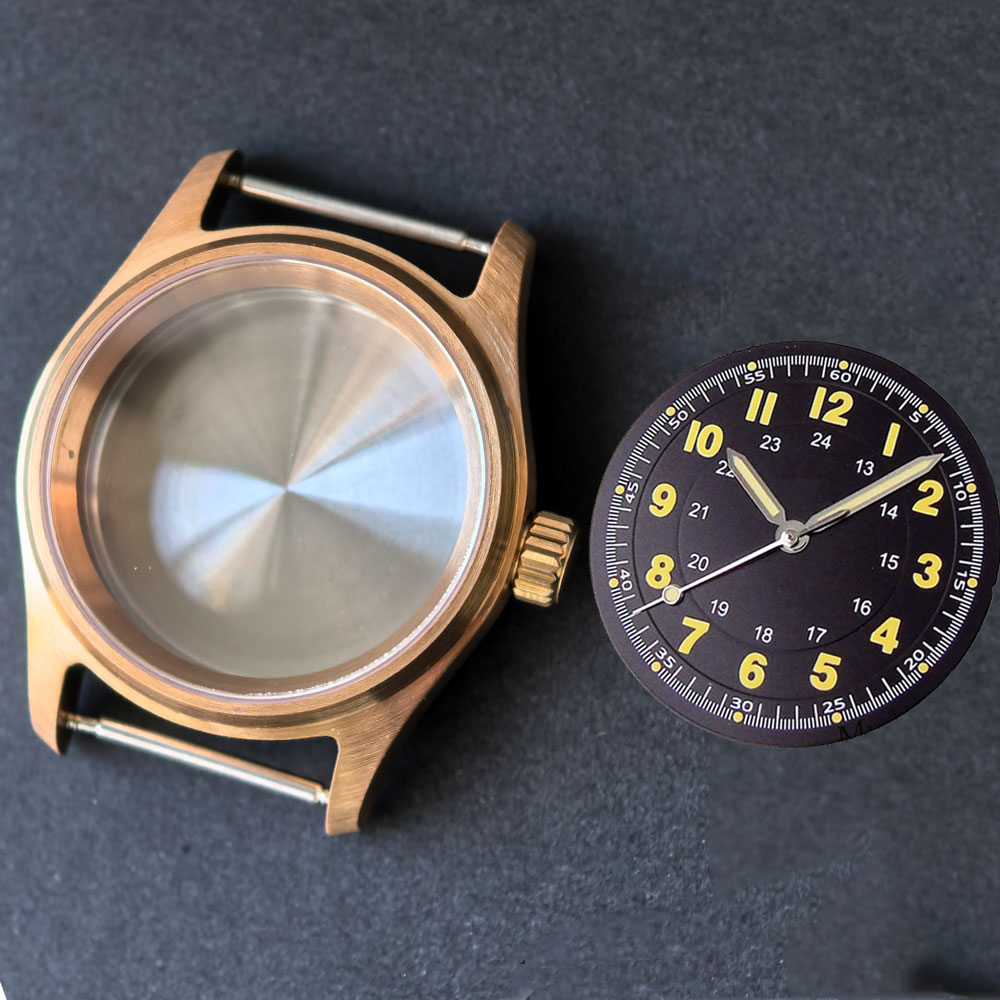 Bronze Case Watch - Винтажный корпус для часов пилотского типа