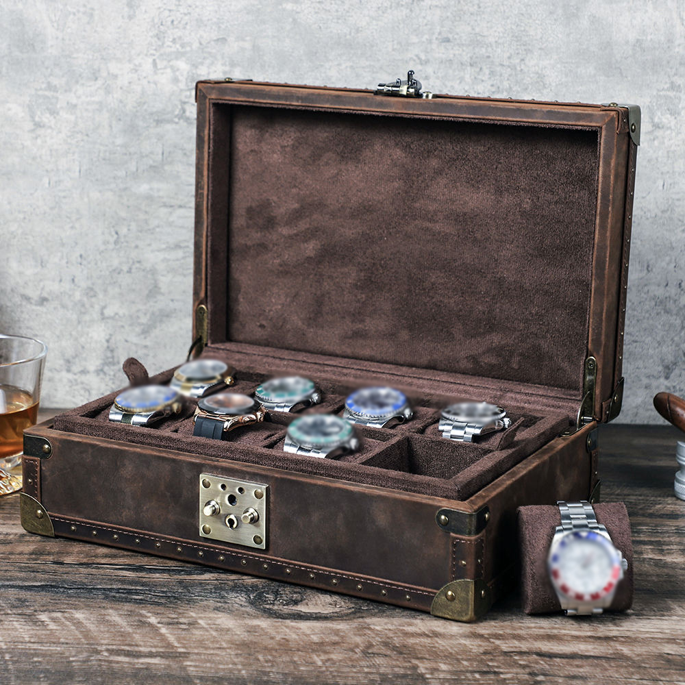 Luxury Watch Vintage - Кожаный футляр для часов CONTACT'S FAMILY