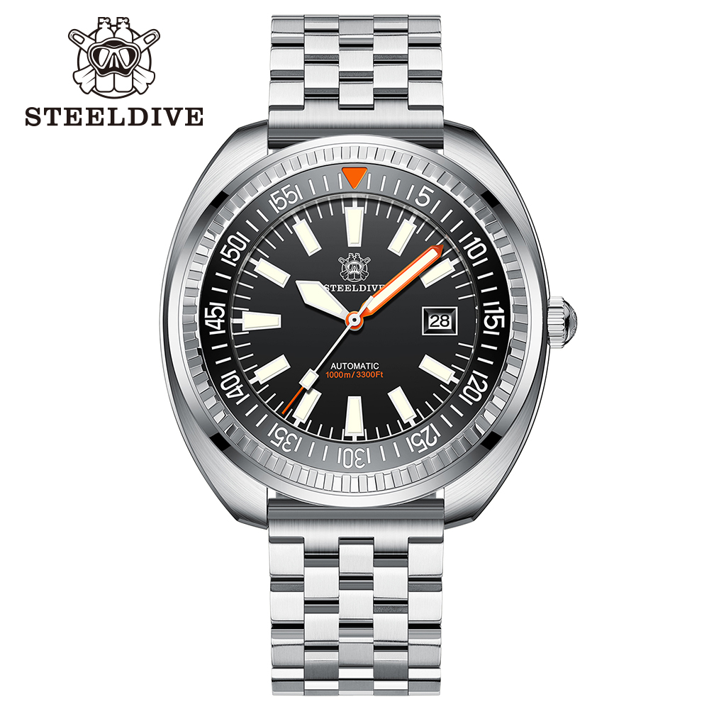 Seiko Watch Prospex - SD1983 крутой дизайн STEELDIVE бренд 1000