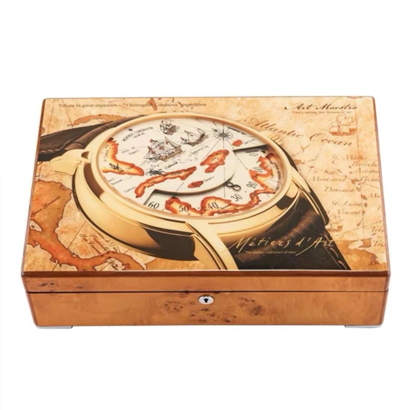 Luxury Watch Image - Деревянный дисплей для часов с изображением