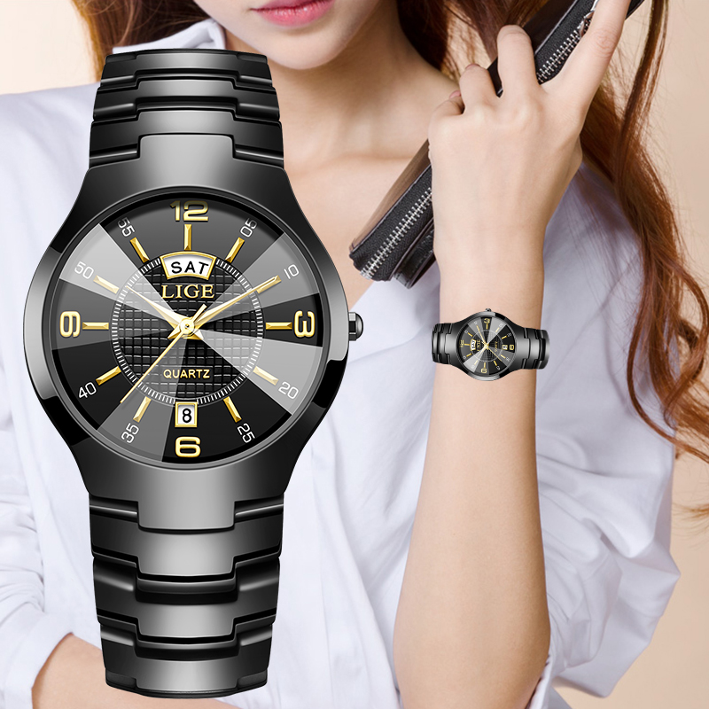 LIGE модные элегантные женские – обзор и цена Luxury Watch For Women