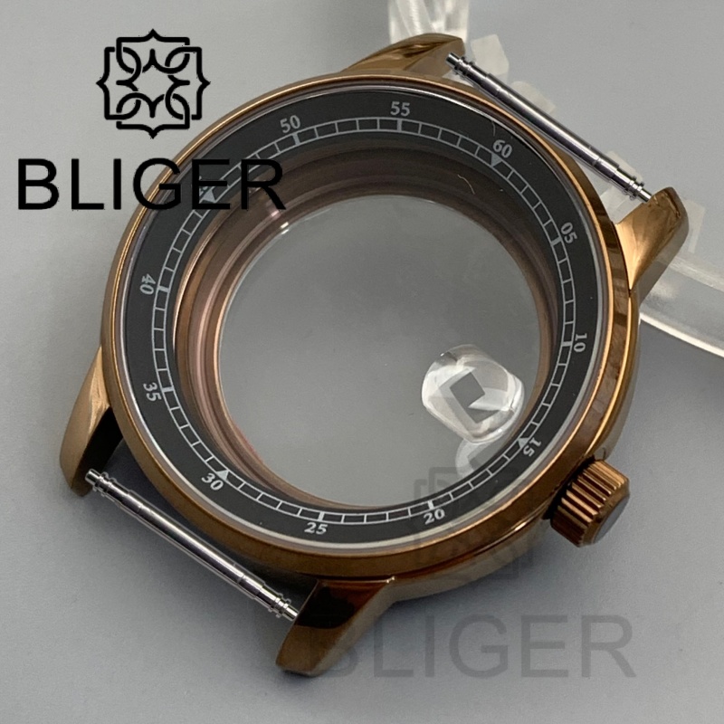 Корпус для часов BLIGER 38 мм  – обзор и цена Bronze Case Watch