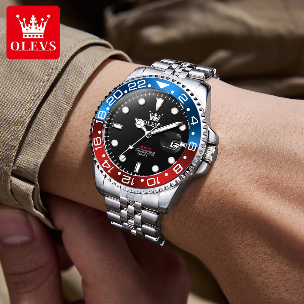 OLEVS 5657 Оригинальные мужски – обзор и цена Luxury Quartz Watch Brands