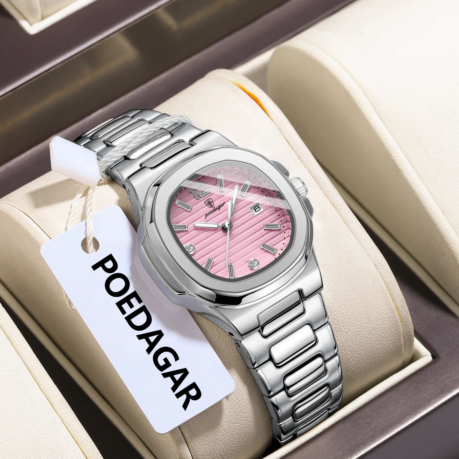POEDAGAR квадратные модные жен – обзор и цена Luxury Watch Cartier