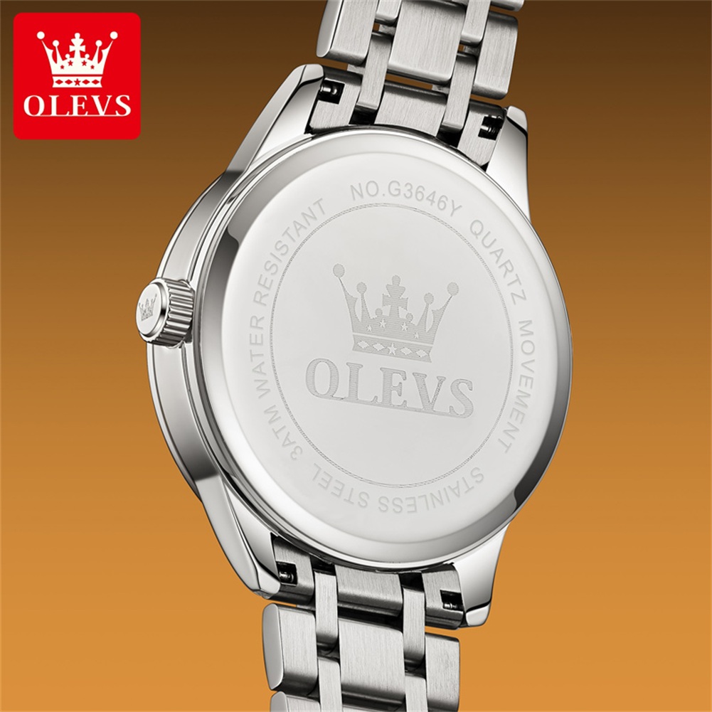OLEVS Moon Phase мужские часы  – обзор и цена Luxury Quartz Watch Brands