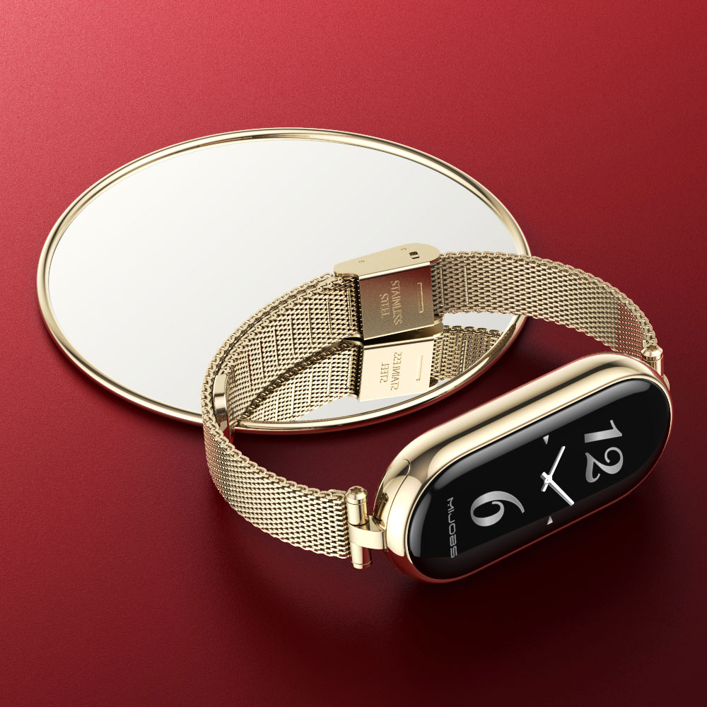 Ремешок для Mi Band 10 11 9 8  – обзор и цена Xiaomi Luxury Watch