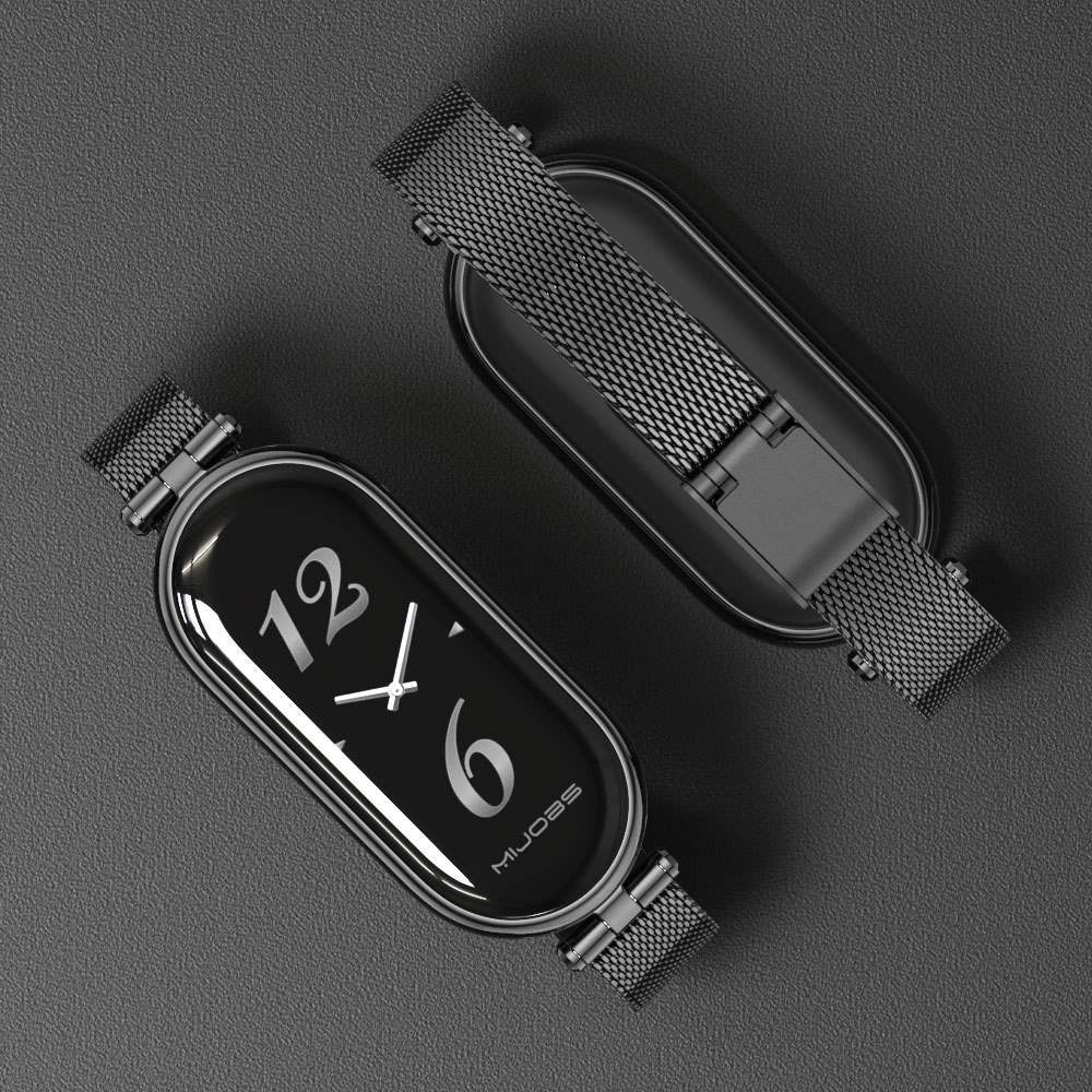 Ремешок для Mi Band 10 11 9 8  – обзор и цена Xiaomi Luxury Watch
