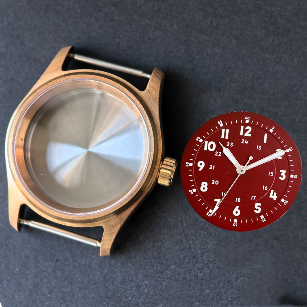 Винтажный корпус для часов пил – обзор и цена Bronze Case Watch