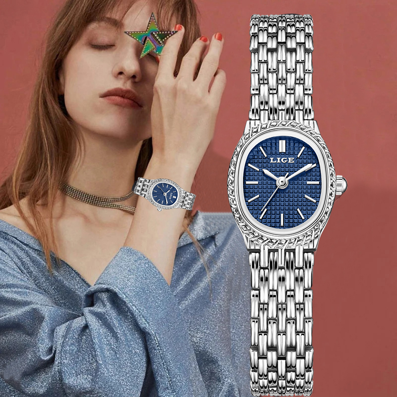 LIGE модные роскошные кварцевы – обзор и цена Luxury Watch For Women