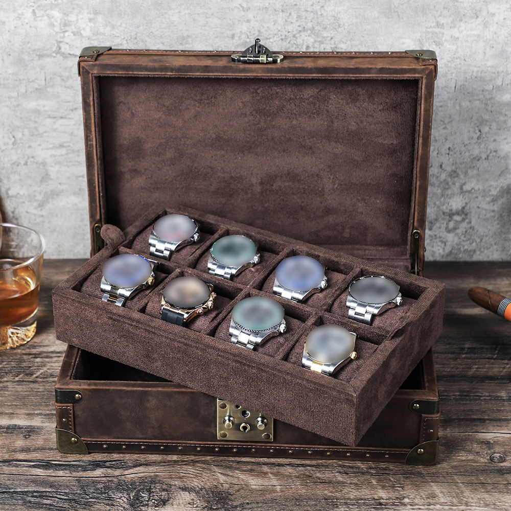 Кожаный футляр для часов CONTA – обзор и цена Luxury Watch Vintage