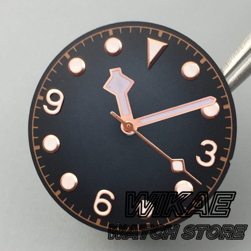 Циферблат 29 мм с градиентом,  – обзор и цена Bronze Case Watch