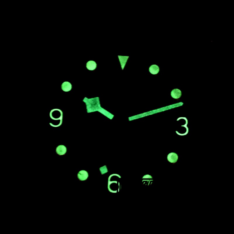 Циферблат 29 мм с градиентом,  – обзор и цена Bronze Case Watch